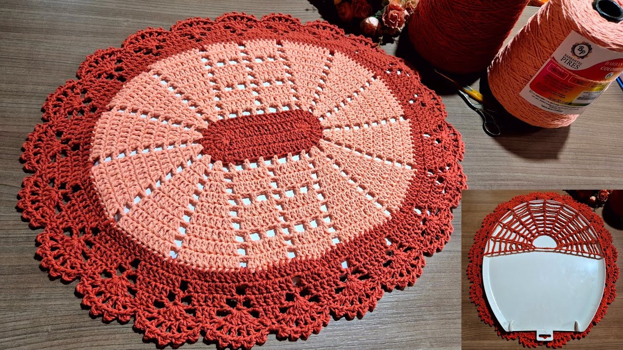 Jogo De Banheiro Bloquinhos/ Tampa do Vaso / Passo a Passo/ @Rogercroche2