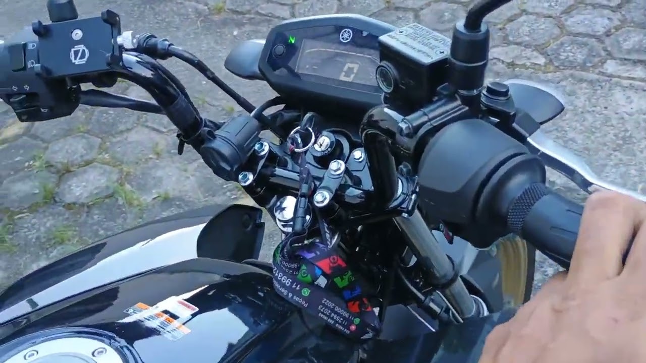 Yamaha Factor DX Preta - Novidades