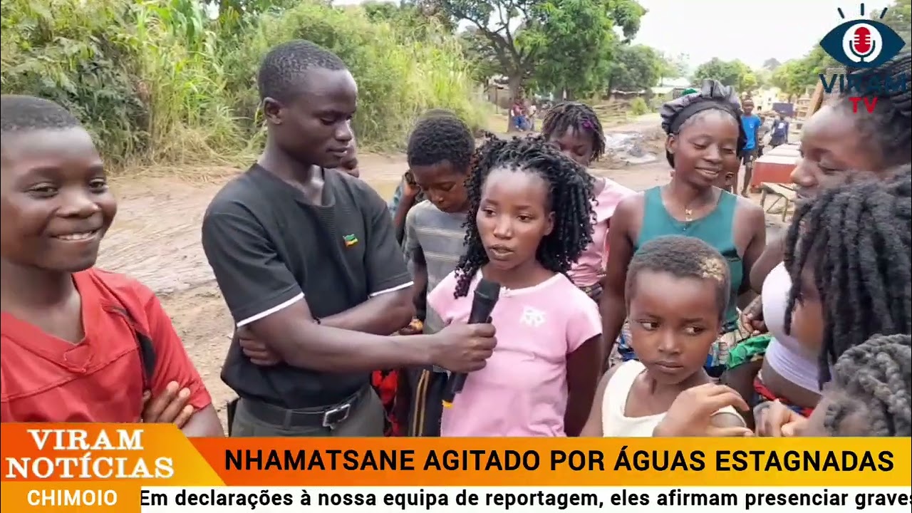 ÁGUAS ESTAGNADAS PROVOCAM GRITOS ALARMANTES PARA A POPULAÇÃO DO BAIRRO NHAMATSANE EM CHIMOIO