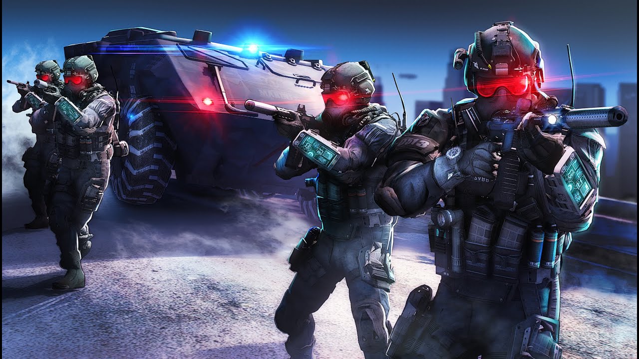 ELITE SWAT TEAM in GTA 5!