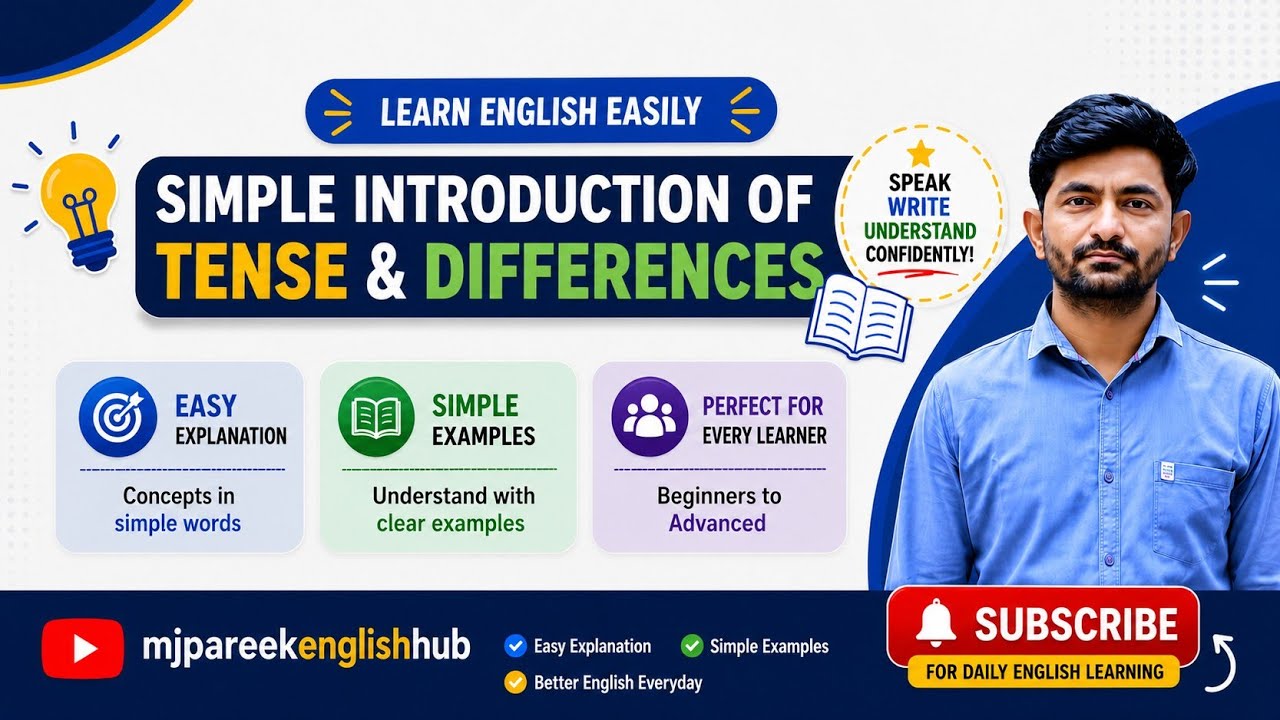 Tenses Made Easy | Simple Introduction & Differences Explained
