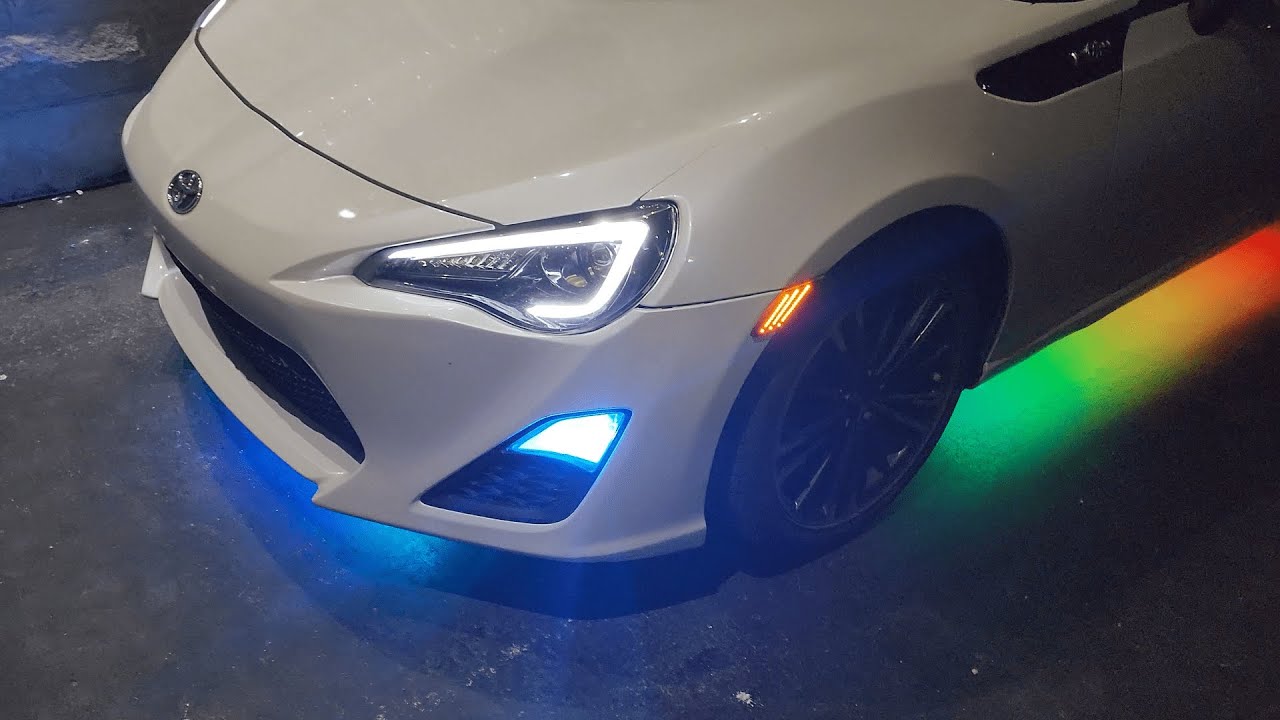 How to install Korjo Underglow Kit on FR-S.