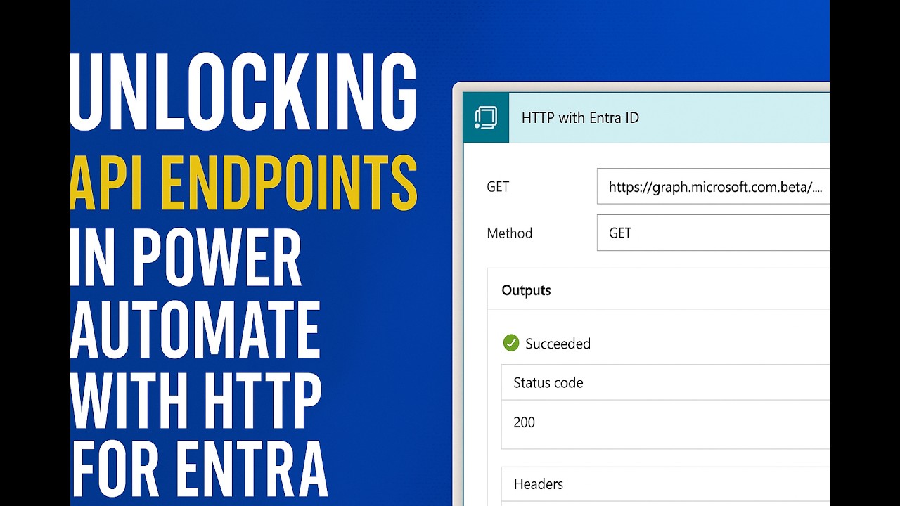 🚀 Unlocking API Endpoints in Power Automate with HTTP with Entra ID