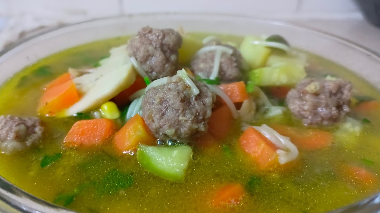 شوربة الخضار على طريقة أنوس أفندي 💚💚✅