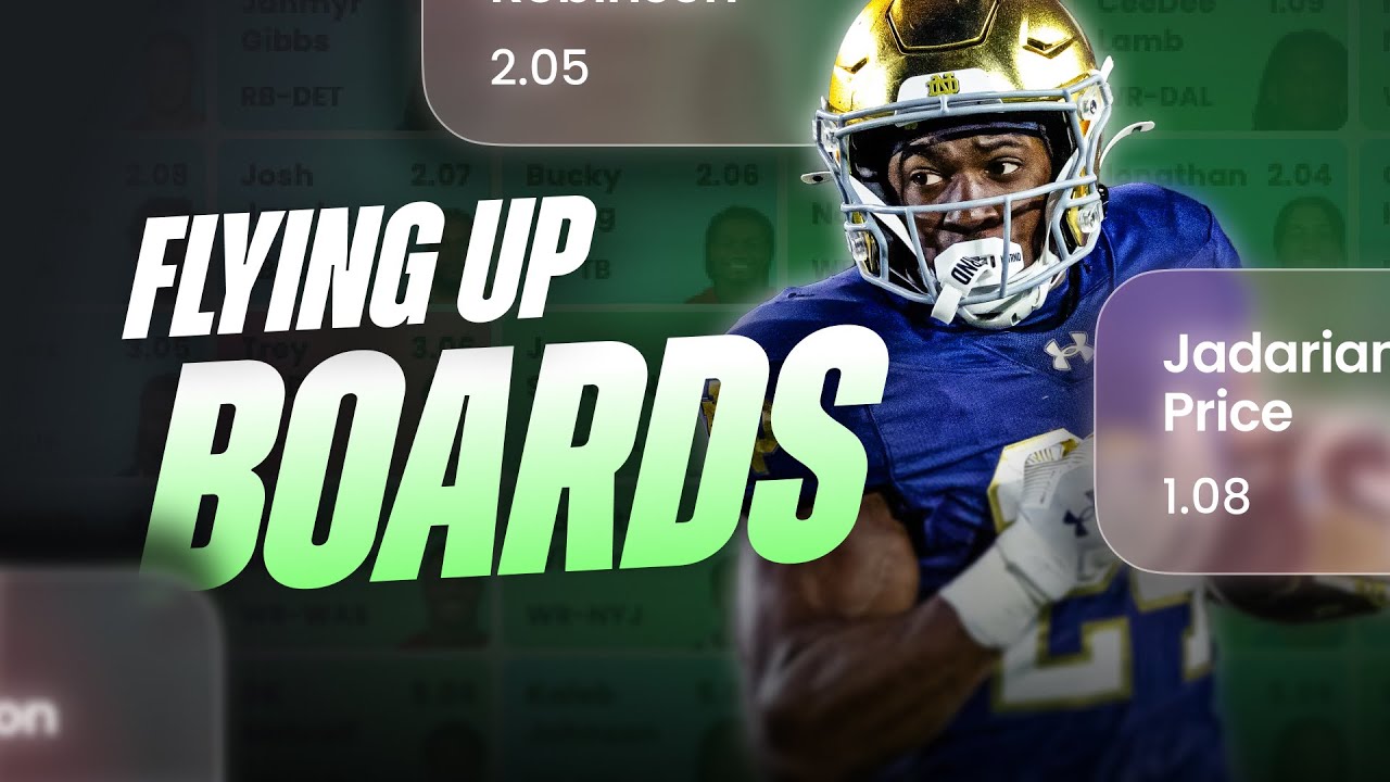 Top 6 NFL Draft Risers & Fallers | Fantasy Football (2026)