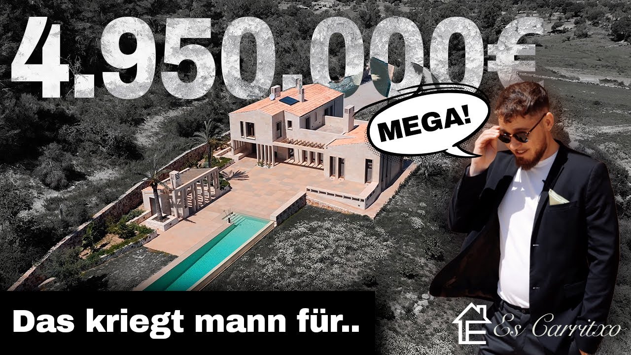 🎞 Das kriegt man im Südosten von Mallorca für 4.950.000€ 😱!! HOLLYWOOD FINCA TOUR mit LUCAS FROESE 🎬