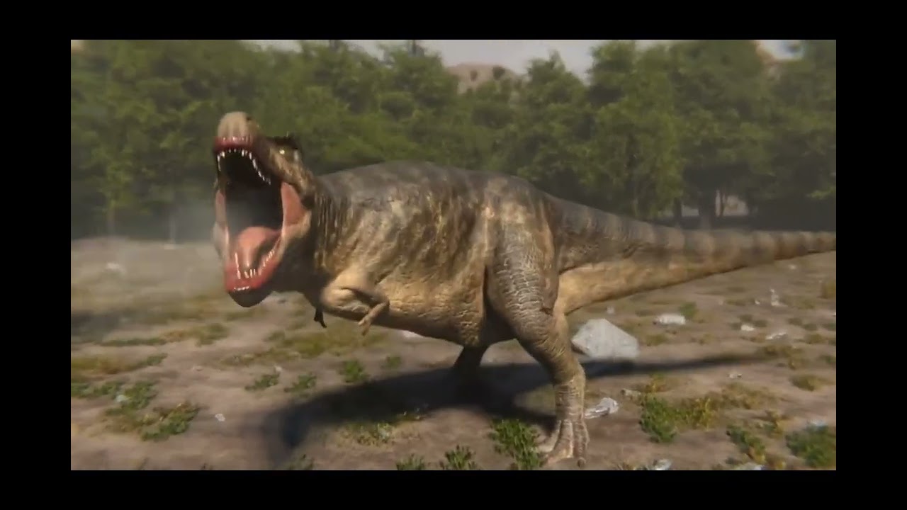 Goji Center's Tyrannosaurus vs Palaeoloxodon(Resounded)