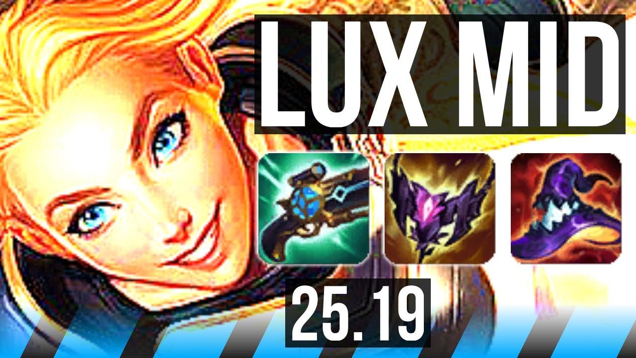 LUX vs AHRI (MID) | Legendary | EUW Grandmaster | 25.19