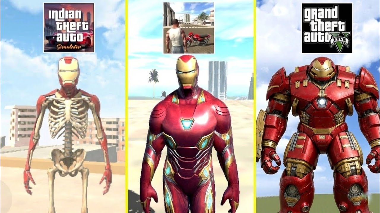 Ironman in All Indian GTA 5 😍🔥 | কে সবচেয়ে Powerful