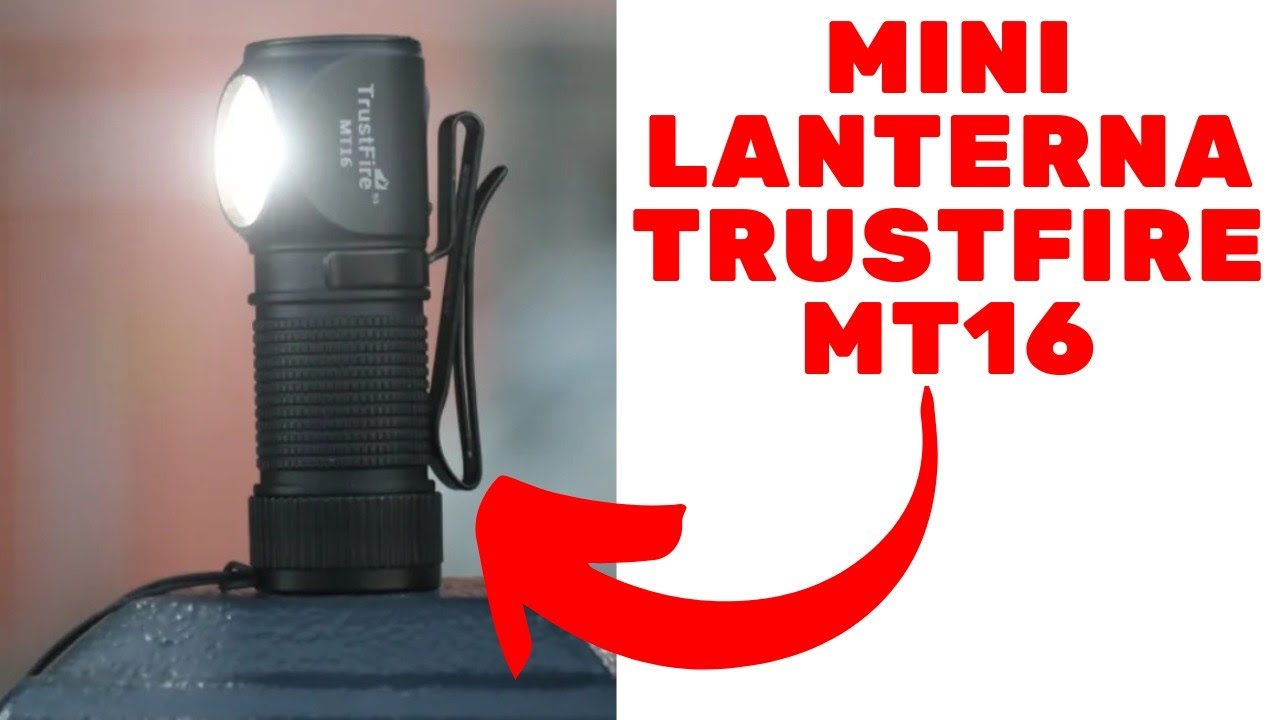 Nova Mini Lanterna EDC TrustFire MT16