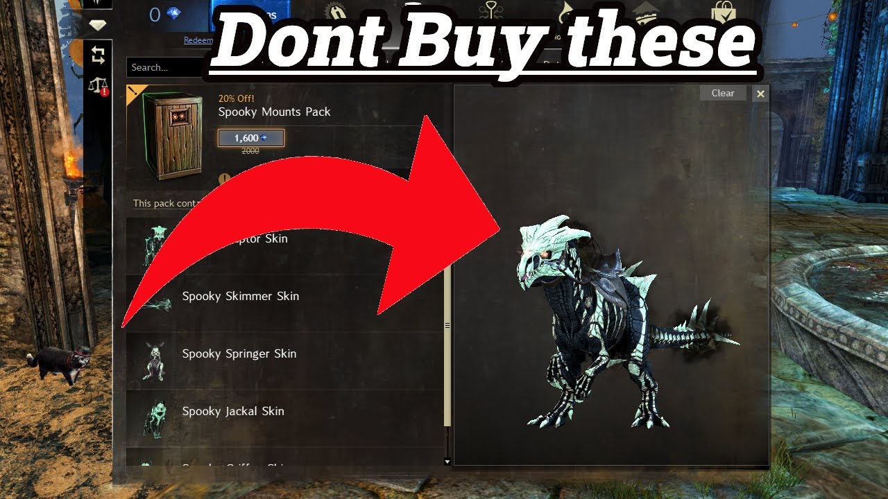 Please DONT buy these mount skins.... l Guild Wars 2