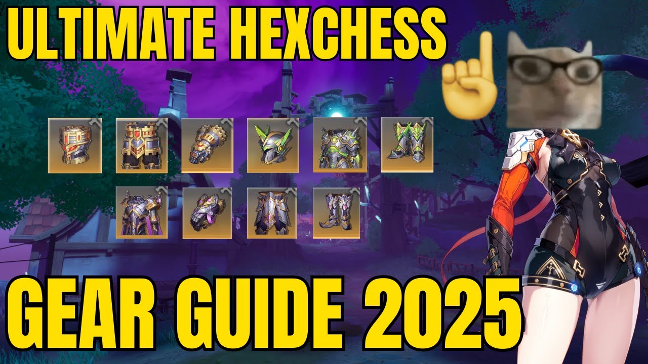 ALL CLASSES UPDATED HEXCHESS GEAR GUIDE - Crystal of Atlan