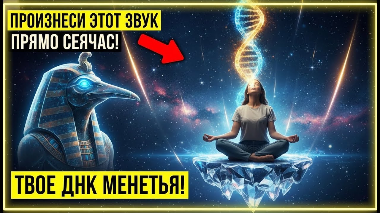 ЭТО БЫЛО СПРЯТАНО НАМЕРЕННО: Запретный Звук Тота пробуждает вас прямо сейчас 🔥✨