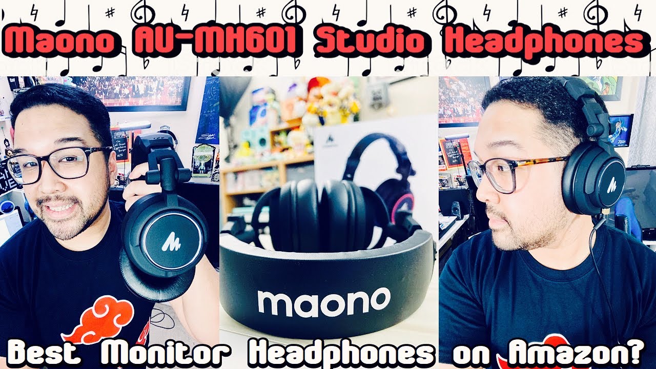 Maono AU-MH601 Studio Headphones | Best Recording Headphones/Audio Monitors for Under $50 on Amazon?