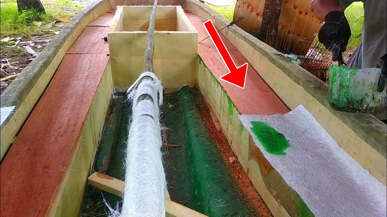 How to Adding Coremat to a boat