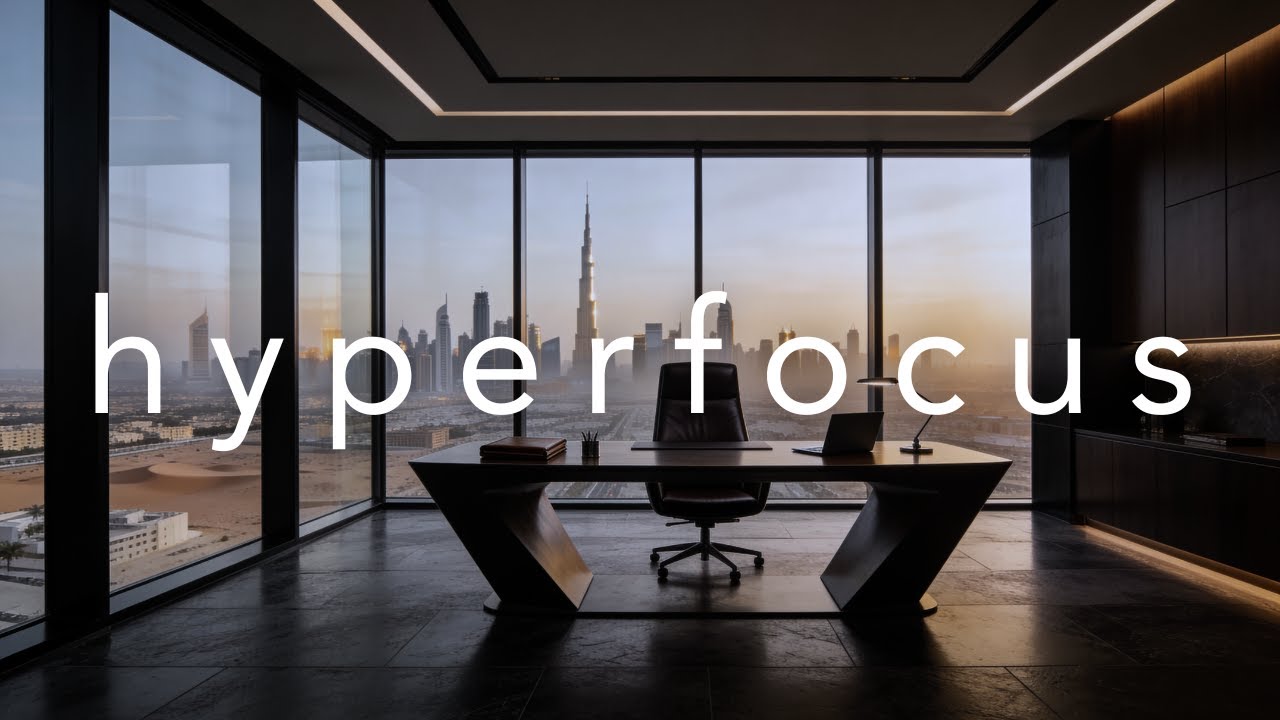 Study Music · Sustained Concentration · Focus Like a CEO · Winter Skyline Office Work Mix