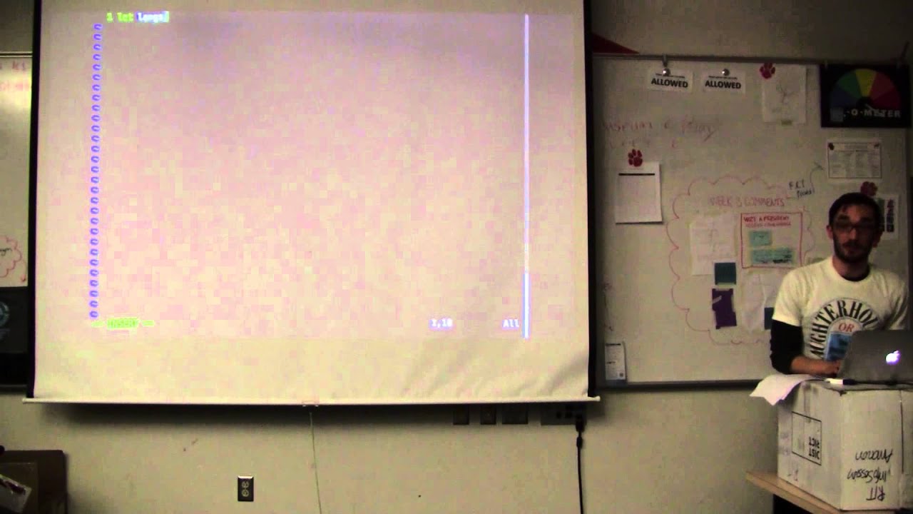 TechTalk on Vim Script with Nick Borden