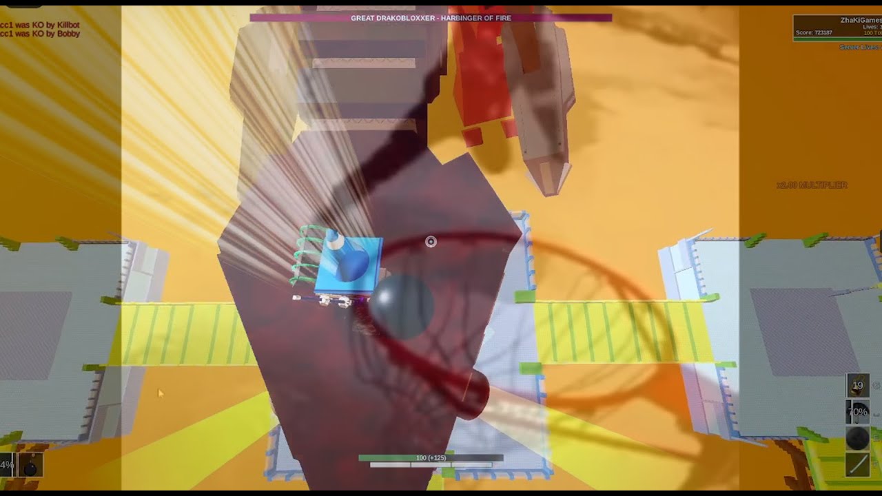 Dunk on Drako with finisher parry I Roblox Combat Initiation