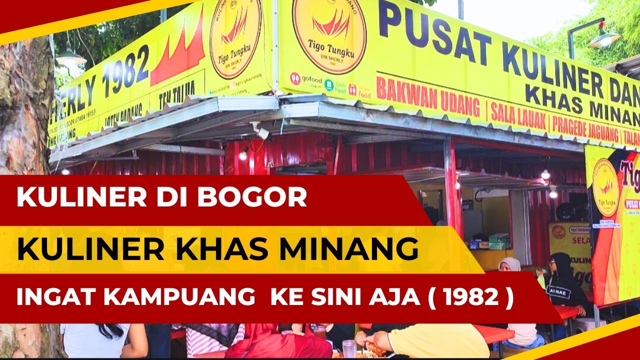 Pusat kuliner dan jajanan khas minang | sejak 1982 | rasanya enak dan harga ramah di kantong
