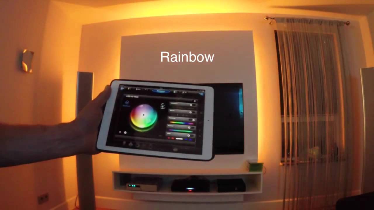 Fibaro RGBW Controller led demo