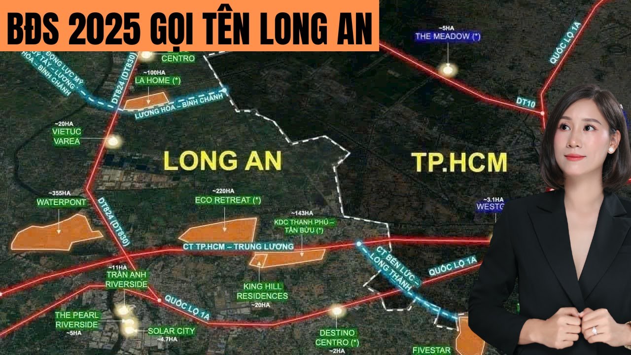 Tiềm năng Bất động sản Long An | Kỷ nguyên mới của thị trường phía Tây TPHCM | Cô Thắm BĐS