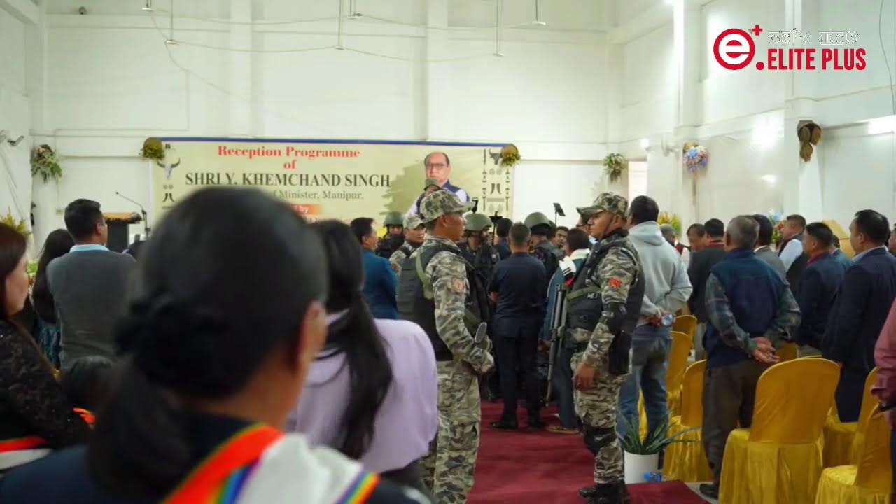 CM Y . Khemchand at Senapati