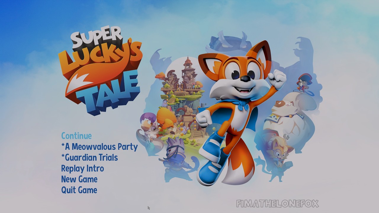 PC | HDR | 4K UHD | Super Luckys Tale | Прохождение летсплей #01