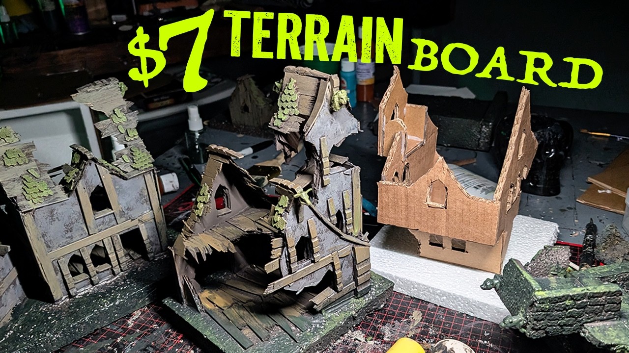 Where to Start - Crafting Mordheim Terrain CHEAP!