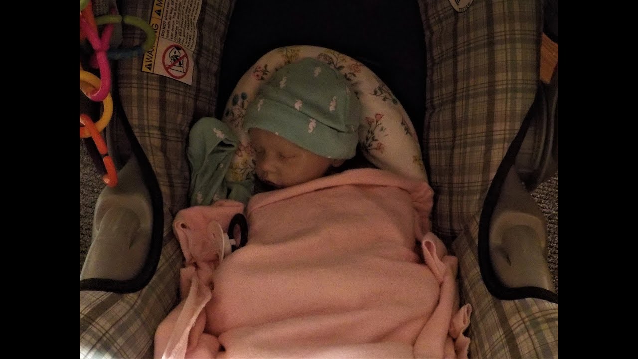 How to make your reborn doll look real in a car seat/ baby carrier My reborn journey episode 31