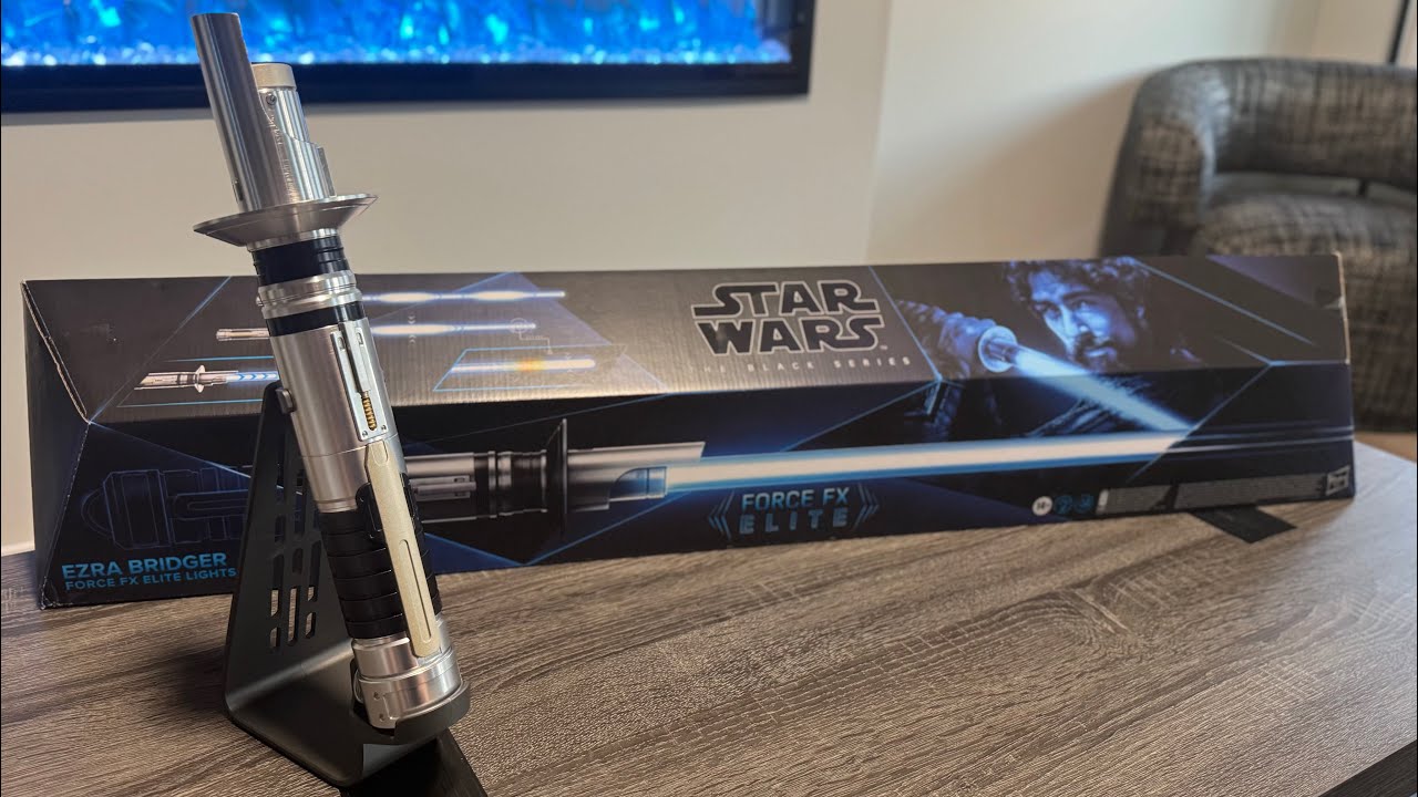 Unboxing the Ezra Bridger Force FX Elite Lightsaber!
