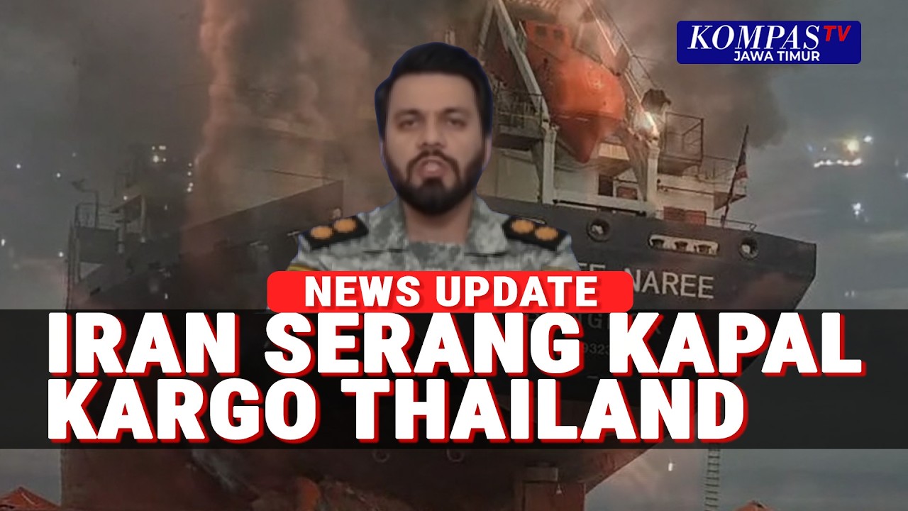 Iran Serang Kapal Kargo Thailand Tanker Minyak Di Irak! 3 Awak Hilang, Irak Hentikan Operasi Minyak