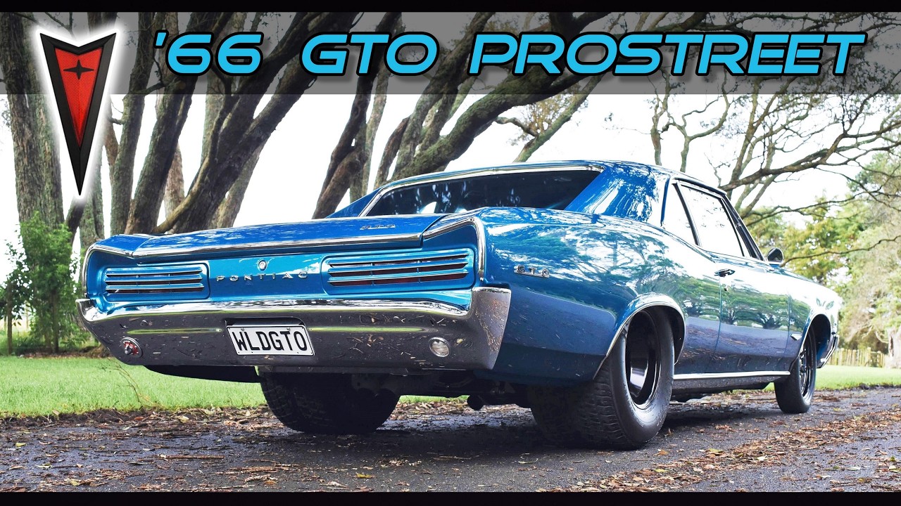 1966 Pontiac GTO 535ci Big Block ProStreet Tubbed Muscle Car | Complete Review in [4K]