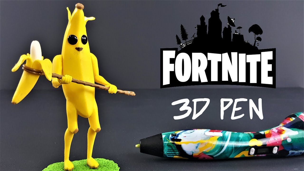 Making Peely - Fortnite - 3D pen