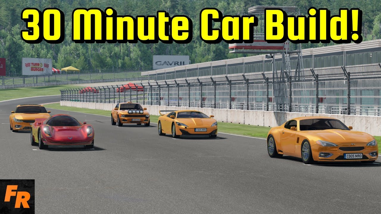 Gotta Go Fast - 30 Minute Car Build - Automation/BeamNG Drive