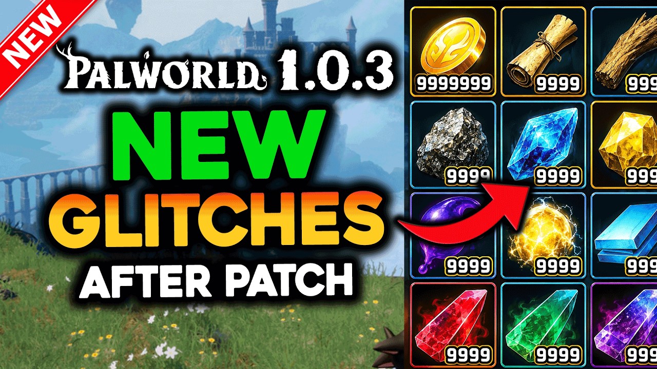 BEST GLITCHES in Palworld 1.0.3 (AFTER PATCH) - Unlimited XP, GOLD, and MORE!