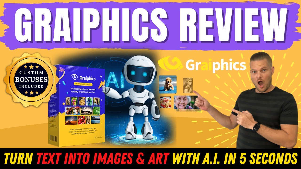 Graiphics Review & Demo 🎁 Custom Graiphics Bonuses 🎁