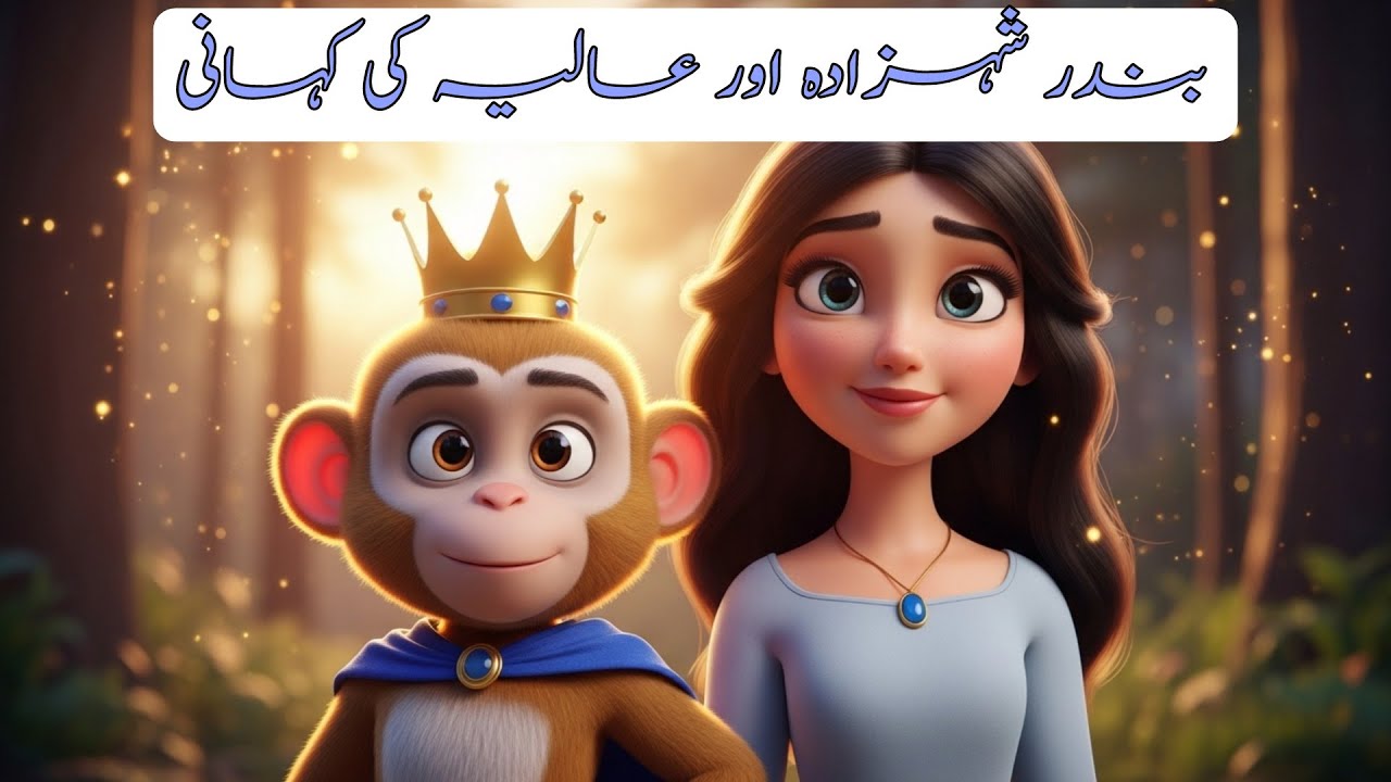 Bandar Shehzada Aur Aliya I Urdu + Hindi Fairytale Story I Sania Fairy Tales