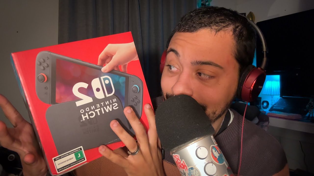 ASMR COMPREI O NINTENDO SWITCH 2 🫣
