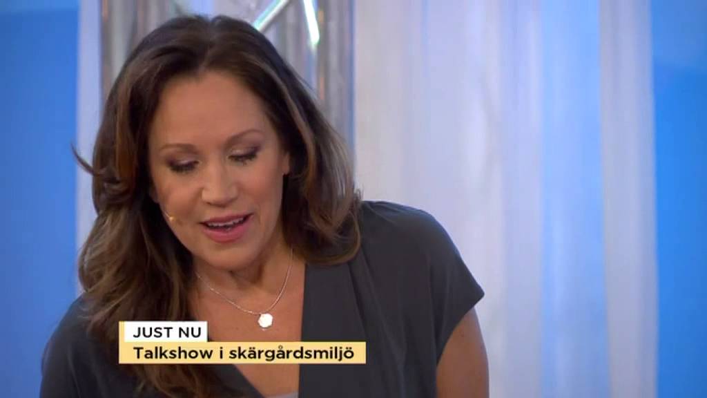 Renée Nyberg nervös inför nya talkshowen - Nyhetsmorgon (TV4)