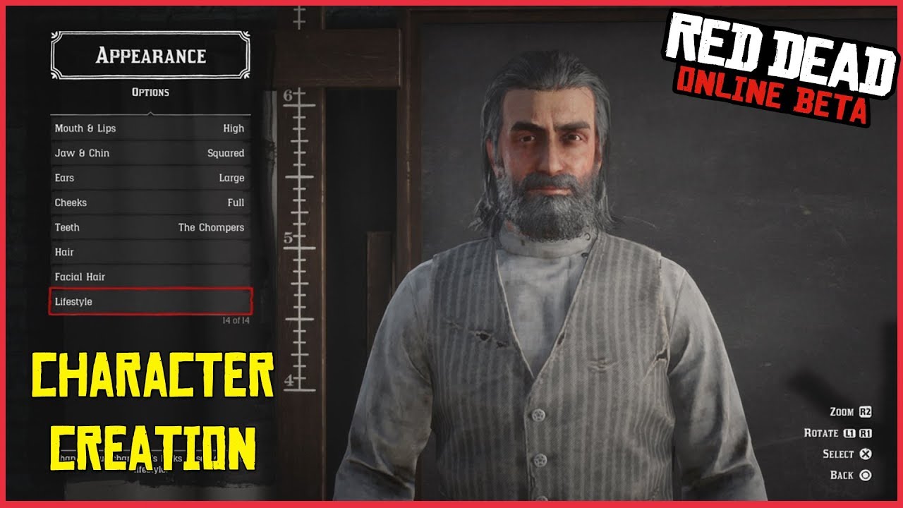 Red Dead Online- Character Customization