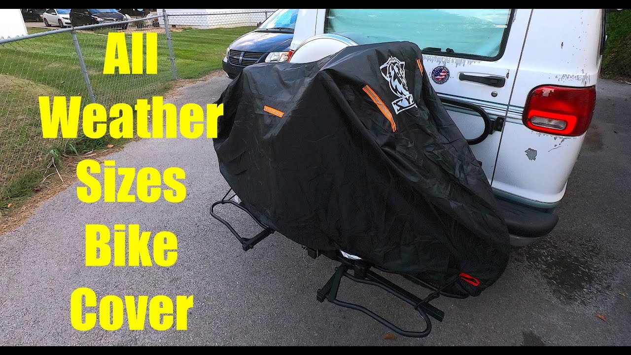 All Seasons Sizes XYZCTEM  Bike Cover~ E-bike, Motorcycle, Mountain Bike ~ RV Van Life
