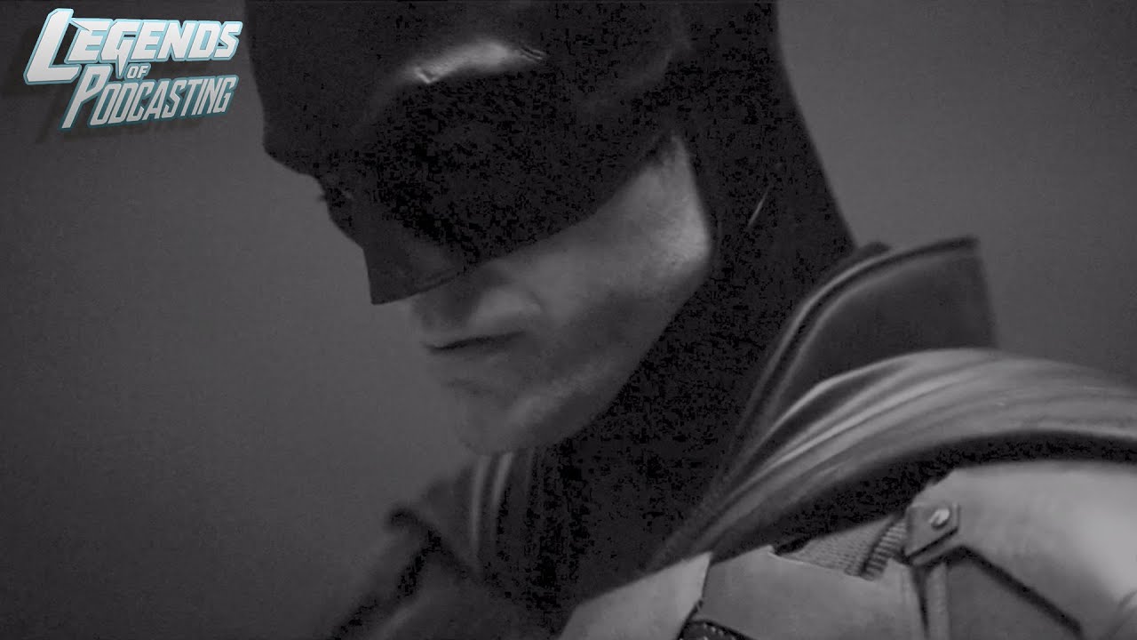 The Batman Camera Test (full speed + slow motion) | Legends of Podcasting