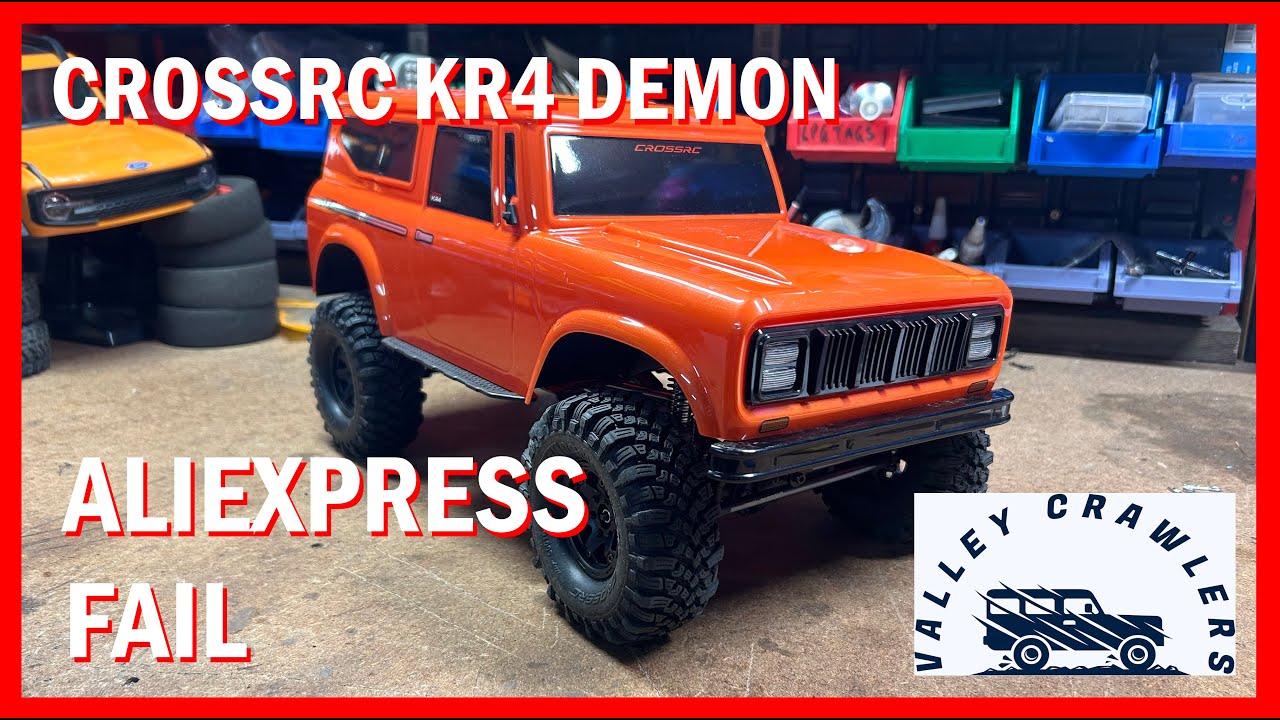 CROSSRC KR4 Demon - Aliexpress Fail
