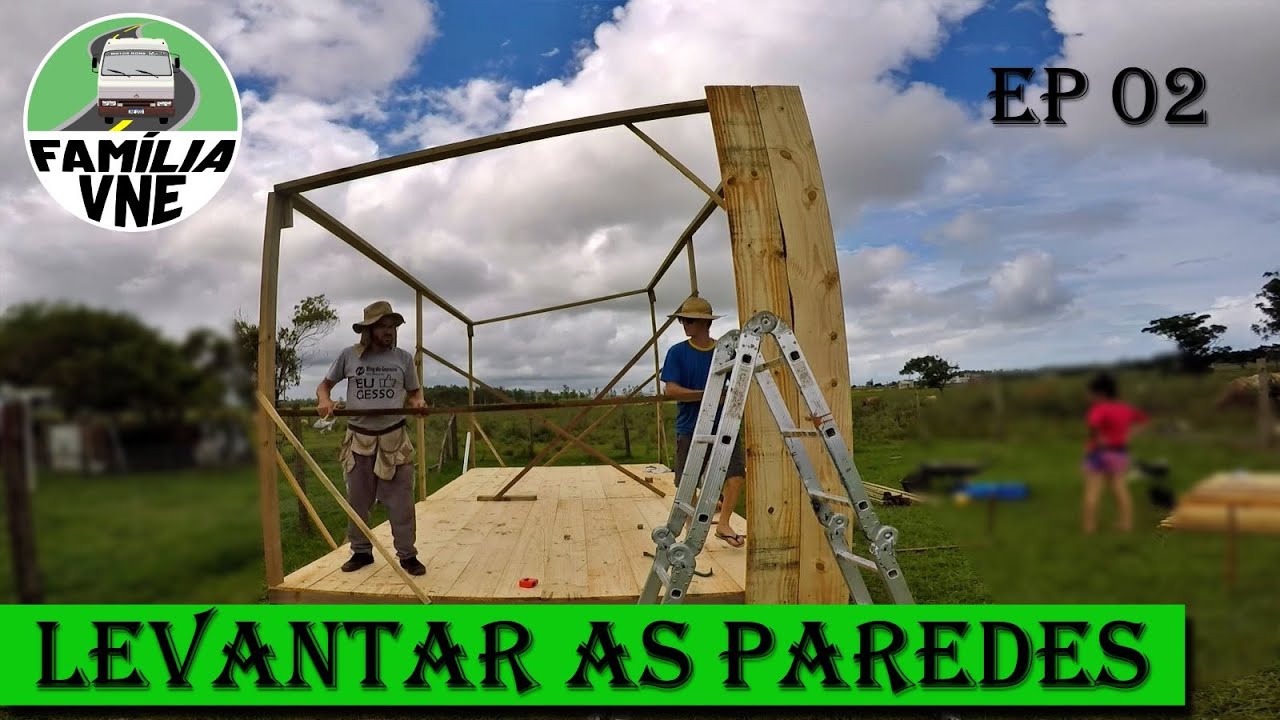 FAZENDO CASA de MADEIRA BOA e BARATA - EP 02