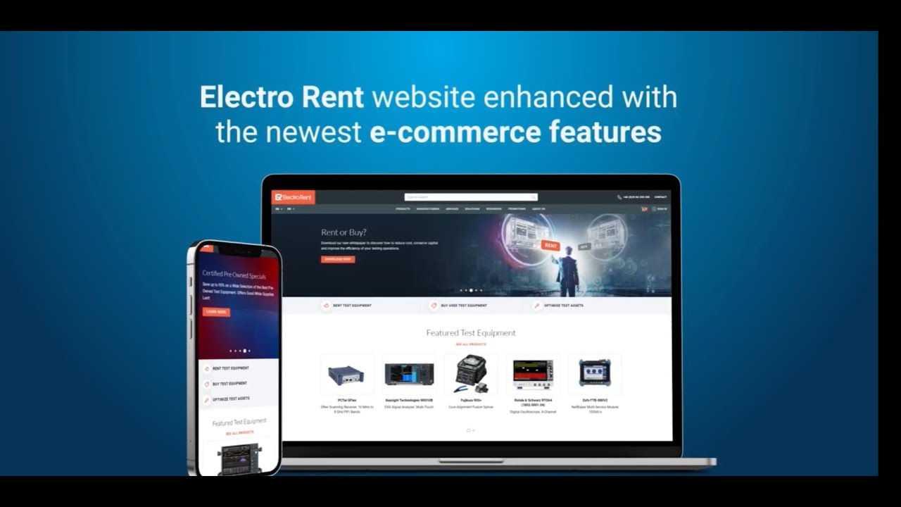 Buy fast online from Europe’s largest equipment selection, available now both in the UK and France.
