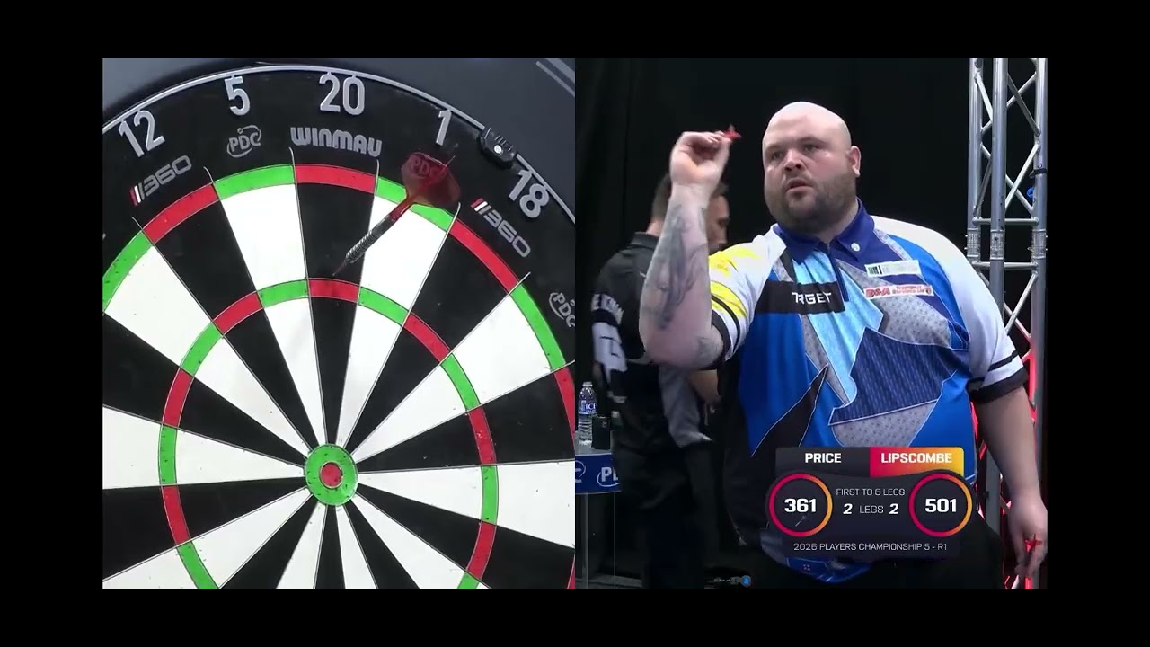 gerwyn price vs lipscombe playerchampionship 5 round 1 [full match]