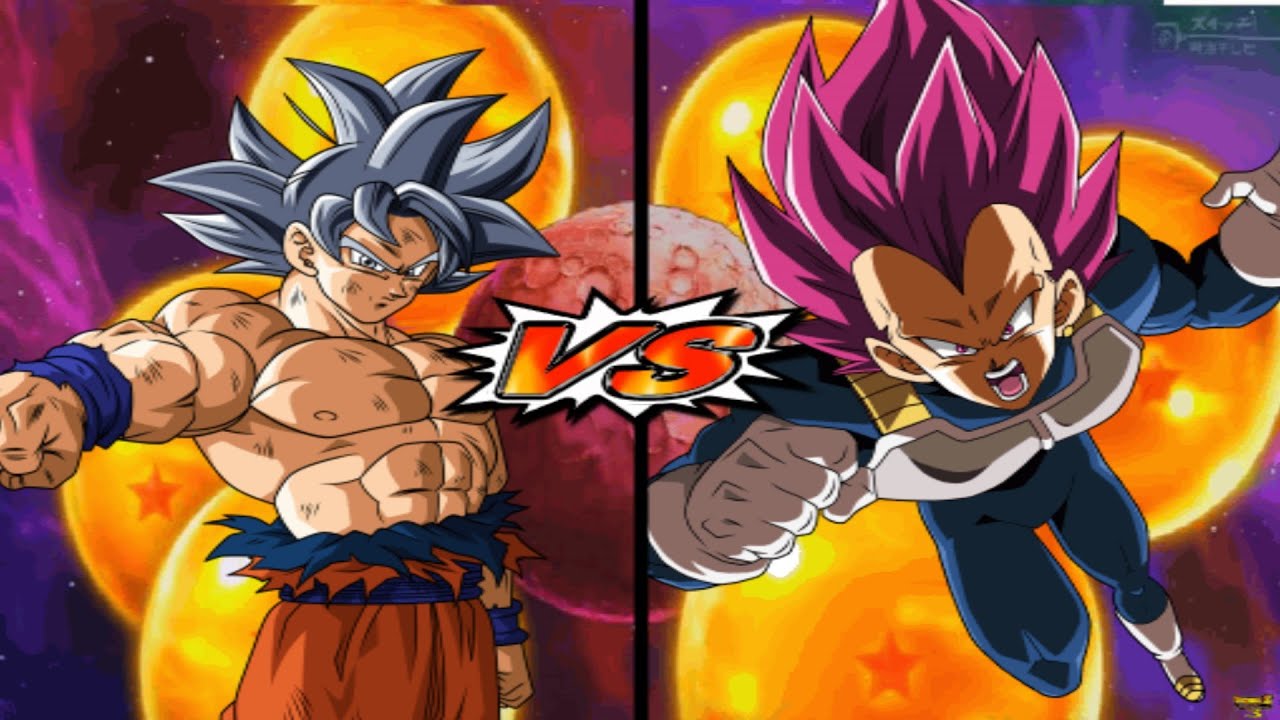 DBZ BT3 Ultra Instinct Goku VS Ultra Ego Vegeta