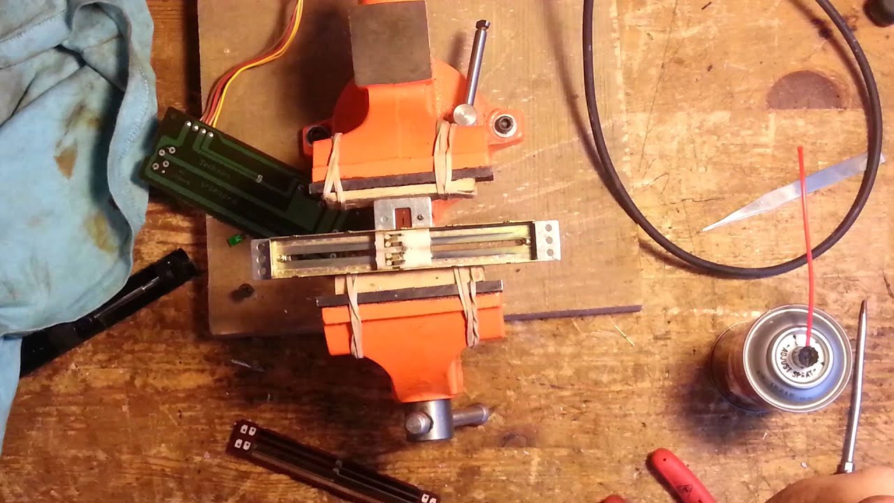 Technics SL-1200 Pitch Fader Click Removal & Service