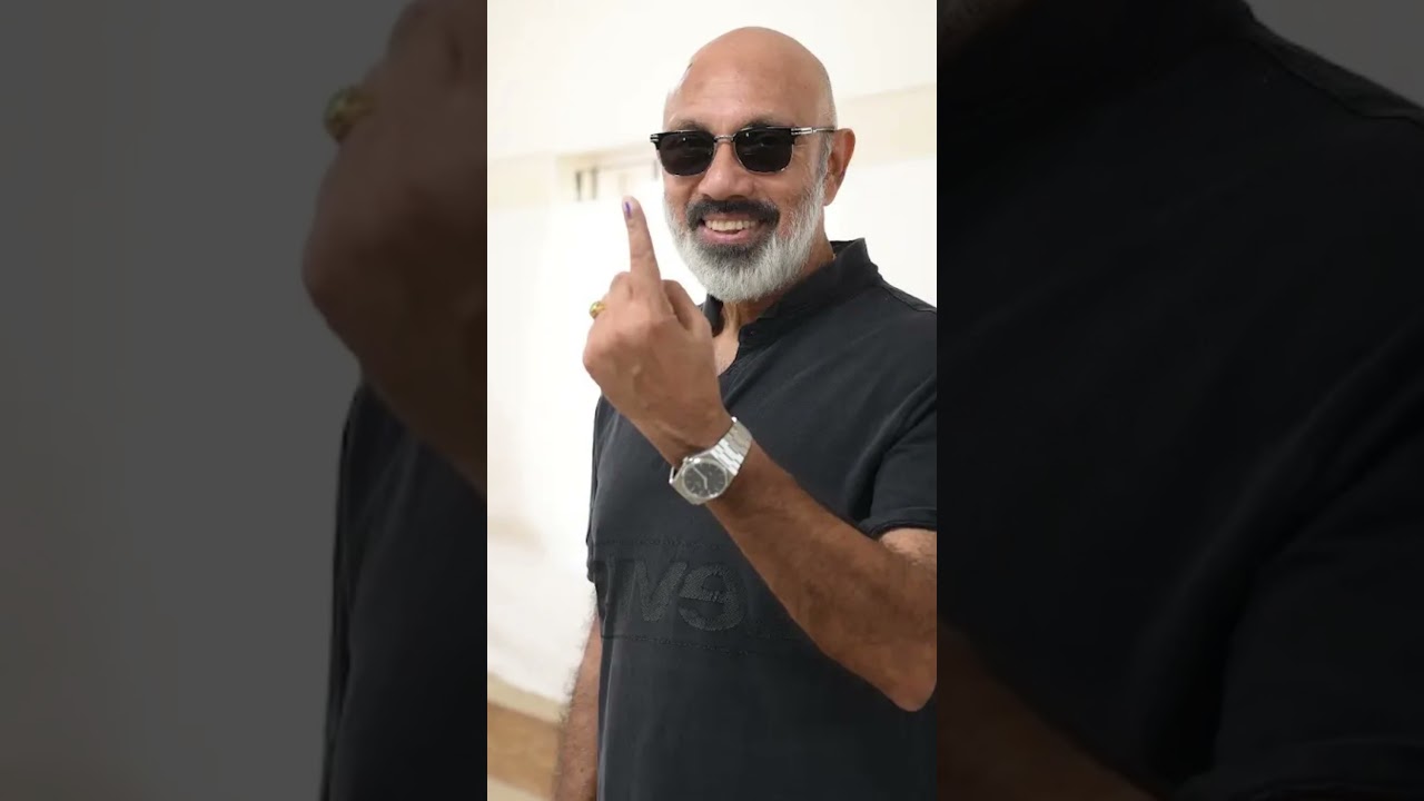 #satyaraj cast his vote for the #tamilnadu  Assembly #elections  #2026 .